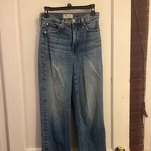 Madewell The perfect vintage wide leg crop jean